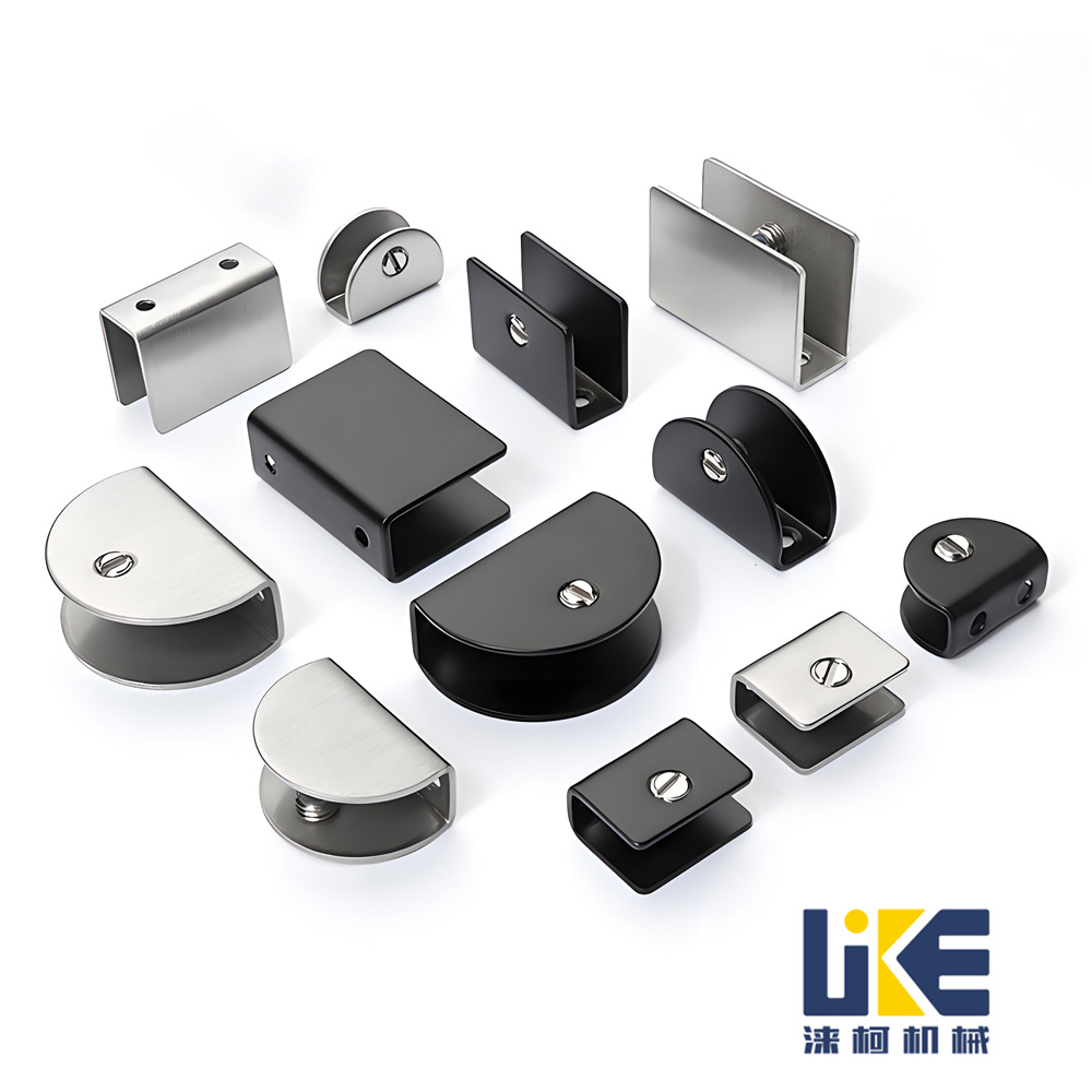 Stainless steel glass clamp